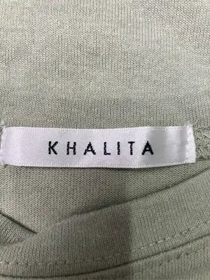 KHALITA/ハリータ/Tシャツ/カットソー/トップス/ライトグリーン/L