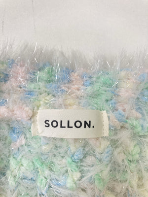 SOLLON./ソルロン/カーディガン/ボレロ/トップス/ライトグリーン/F