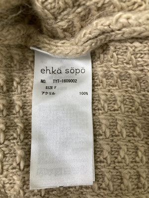 ehka sopo/エヘカソポ/ニット/セーター/トップス/ブラウン/F
