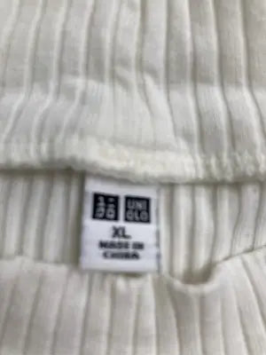 UNIQLO/ユニクロ/Tシャツ/カットソー/トップス/アイボリー/XL