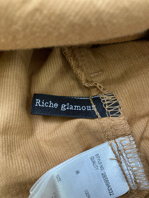 Riche glamour/リシェグラマー/シャツ/ブラウス/トップス/ブラウン/M