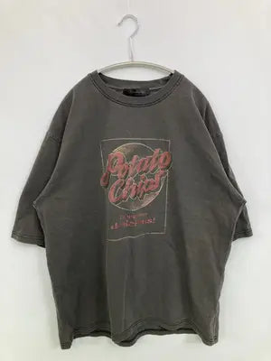 Unrelaxing/アンリラクシング/Tシャツ/カットソー/トップス/ブラック/MEDIUM