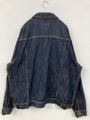 ALASKO/アラスコ/デニムジャケット/ジャケット/アウター/ネイビー/4L