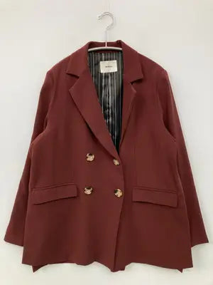 MURUA/ムルーア/テーラードジャケット/ジャケット/アウター/ブラウン/F(160/84A)