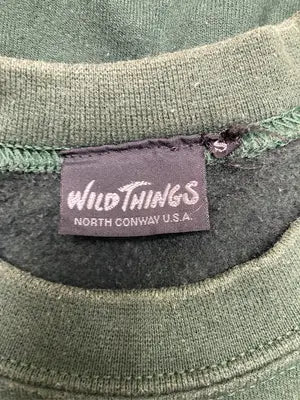 WILDTHINGS/ワイルドシングス/スウェット/トップス/グリーン/S