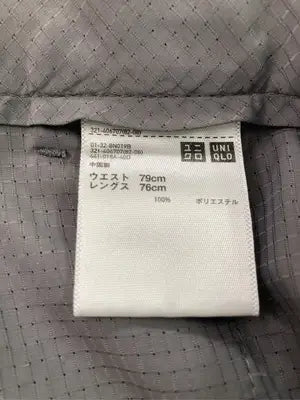 UNIQLO/ユニクロ/スラックス/パンツ/グレー/ウエスト 79cm　レングス76cm