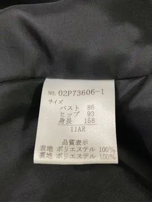 テーラードジャケット/ジャケット/アウター/ブラック/11AR