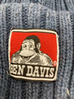 BEN DAVIS/ベンデイビス/ニットキャップ/ビーニー/帽子/ブルー