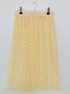 ミモレ/半端丈スカート/スカート/イエロー/M