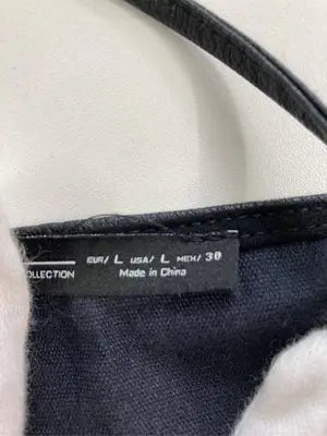 ZARA/ザラ/キャミソール/トップス/ブラック/USA L