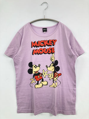 Disney/ディズニー/Tシャツ/カットソー/トップス/パープル/M