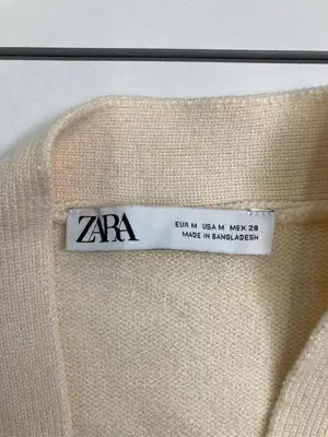 ZARA/ザラ/カーディガン/ボレロ/トップス/アイボリー/EUR M/USA M/ MEX 28