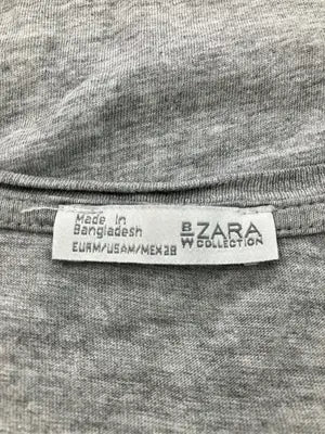 ZARA/ザラ/Tシャツ/カットソー/トップス/グレー/USA M