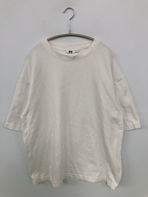 UNIQLO/ユニクロ/Tシャツ/カットソー/トップス/ホワイト/XXL