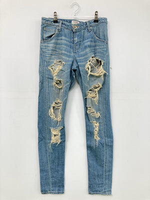 GYDA/ジェイダ/デニムパンツ/パンツ/ブルー/S