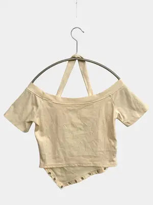 Tシャツ/カットソー/トップス/アイボリー/F