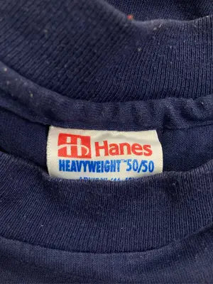 Hanes/ヘインズ/Tシャツ/カットソー/トップス/ブルー/XL (46-48)