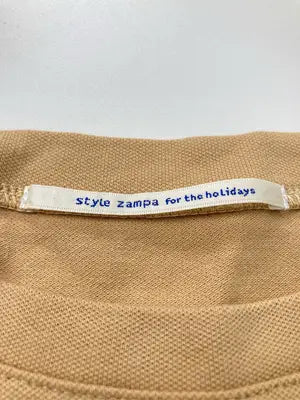 style zampa for the holidays/Tシャツ/カットソー/トップス/ベージュ/M