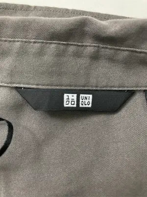 UNIQLO/ユニクロ/シャツ/ブラウス/トップス/グレー/L