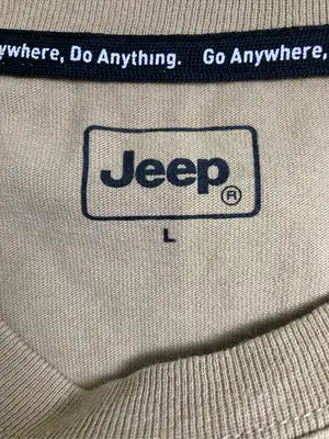 Jeep/ジープ/Tシャツ/カットソー/トップス/ベージュ/L