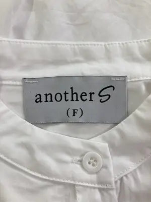 another s/シャツ/ブラウス/トップス/ホワイト/F