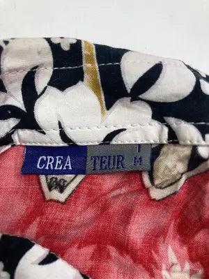 CREA/シャツ/ブラウス/トップス/レッド/M