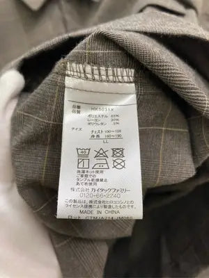 HK WORKS LONDON/エイチケーワークスロンドン/シャツ/ブラウス/トップス/ブラウン/LL