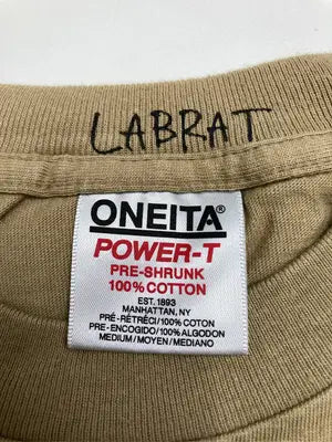 LABRAT/Tシャツ/カットソー/トップス/ベージュ/MEDIUM