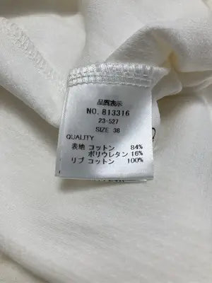 Ayane/アヤネ/Tシャツ/カットソー/トップス/ホワイト/38
