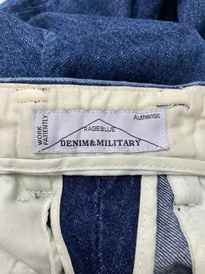 DNIM&MILITARY/デニムパンツ/パンツ/ブルー/L