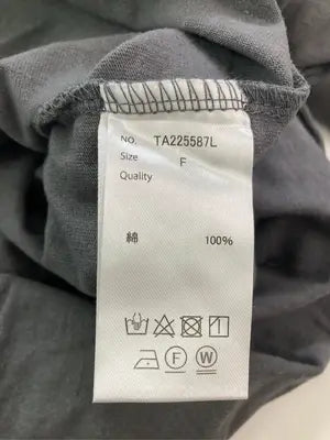 shushu/Tシャツ/カットソー/トップス/グレー/F
