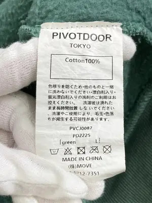 PIVOT DOOR/ピボットドア/スウェット/トップス/グリーン/L