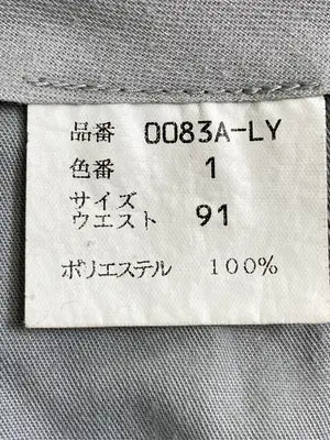 スラックス/パンツ/ブラック/ウエスト 91