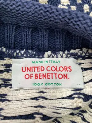 UNITED COLORS OF BENETTON/ユナイテッドカラーズオブベネトン/ニット/セーター/トップス/ネイビー