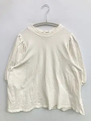 Tシャツ/カットソー/トップス/アイボリー/M