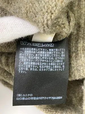 UNIQLO/ユニクロ/ニット/セーター/トップス/カーキ/L