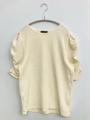 Raffirait/Tシャツ/カットソー/トップス/アイボリー/L