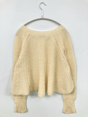 mystic/ミスティック/ニット/セーター/トップス/アイボリー/F