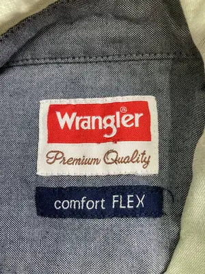Wrangler/ラングラー/シャツ/ブラウス/トップス/ライトグリーン/L