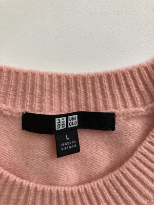UNIQLO/ユニクロ/ニット/セーター/トップス/ピンク/L