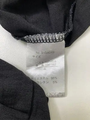 noannu/ノアンヌ/Tシャツ/カットソー/トップス/ブラック/4L