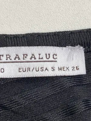 ZARA TRAFALUC/ザラトラファルック/ワンピース/ワンピース/ドレス/ブラック/USA S