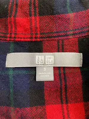UNIQLO/ユニクロ/シャツ/ブラウス/トップス/レッド/S