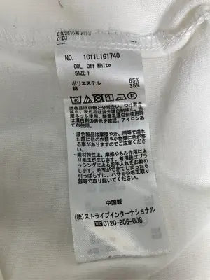 earth music&ecology/アースミュージックアンドエコロジー/Tシャツ/カットソー/トップス/ホワイト/F