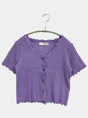 URGE:/アージ/Tシャツ/カットソー/トップス/パープル/L