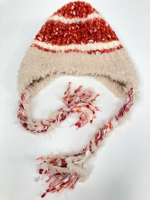 ニットキャップ/ビーニー/帽子/レッド