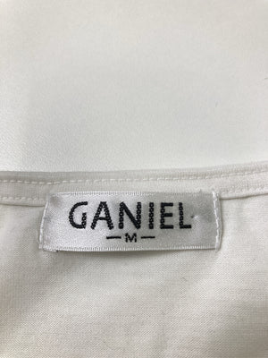GANIEL/Tシャツ/カットソー/トップス/ホワイト/M