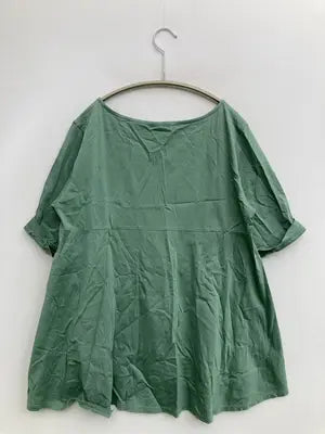 a.v.v/アーヴェヴェ/Tシャツ/カットソー/トップス/グリーン/M