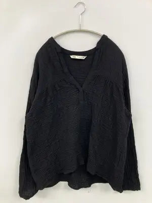 ZARA/ザラ/シャツ/ブラウス/トップス/ブラック/EUR L/USA L/MEX 30