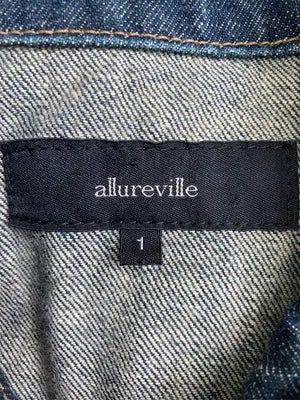 allureville/デニムジャケット/ジャケット/アウター/ネイビー/1
